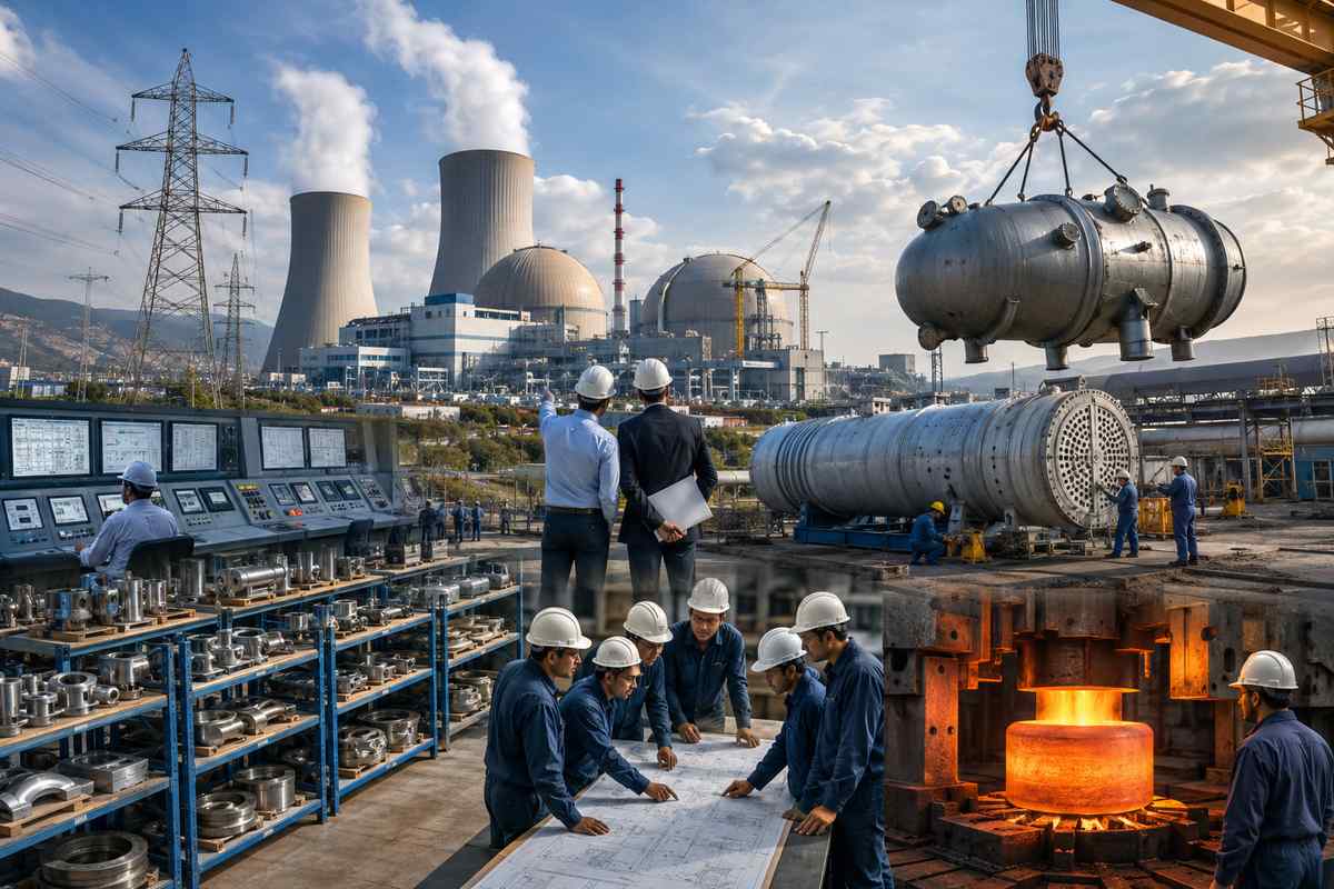 India’s 100 GW Nuclear Push Faces Fuel and Supply-Chain Stress Test