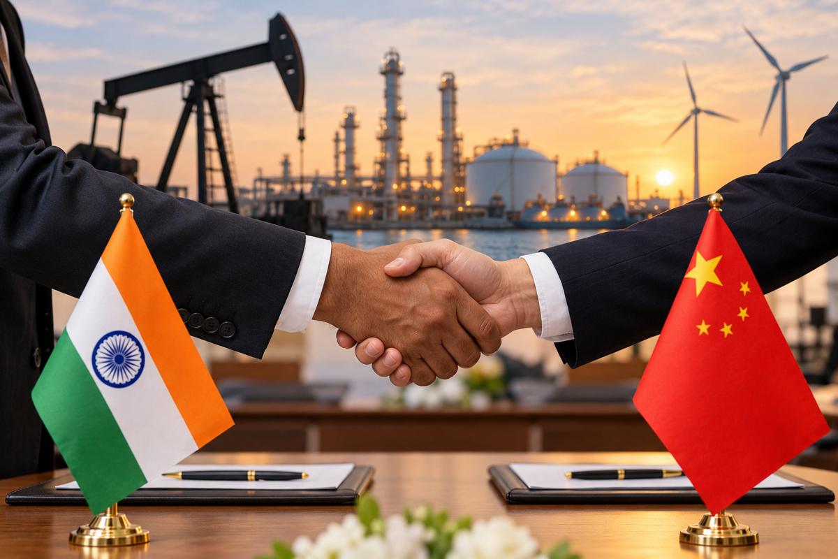 India, China Explore Deeper Energy Cooperation Across Oil, Gas And Clean Energy